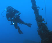 Padi nitrox enriched air diver.