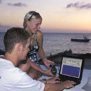 Online scuba lessons and certification - Nitrox course.